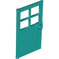 LEGO® los onderdeel Deur in kleur Donker Turkoois 60623