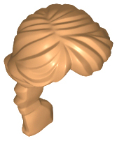 LEGO® los onderdeel Haar in kleur Medium Noga 88286