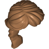 LEGO® los onderdeel Haar in kleur Medium Noga 88286