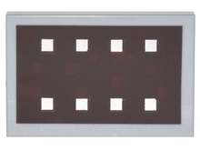 Plaatje in Gallery viewer laden, LEGO® Tegel met Motief Licht Blauwachtig Grijs 26603pb008