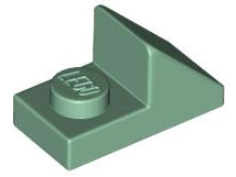 LEGO® los onderdeel Dakpan Algemeen in kleur Zandgroen 92946