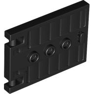 LEGO® los onderdeel Deur in kleur Zwart 93096