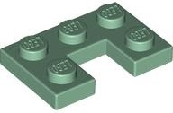 LEGO® los onderdeel Plaat Aangepast in kleur Zandgroen 73831