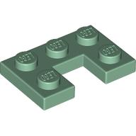 LEGO® los onderdeel Plaat Aangepast in kleur Zandgroen 73831