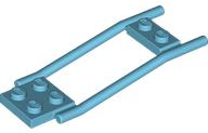 Plaatje in Gallery viewer laden, LEGO® los onderdeel Dier Accessoire Medium Azuurblauw 2397