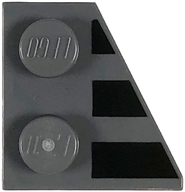 LEGO® 24307pb01 in kleur Donker Blauwachtig Grijs