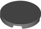 LEGO® onderdeel Tegel Rond Donker Blauwachtig Grijs 67095