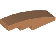 LEGO® los onderdeel Dakpan Gebogen Medium Noga 61678