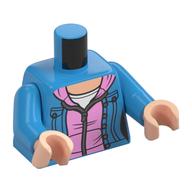LEGO® Lijf met Motief Donker Azuurblauw 973pb5089c01