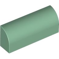 LEGO® los onderdeel Dakpan Gebogen in kleur Zandgroen 6191