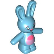 Plaatje in Gallery viewer laden, LEGO® los onderdeel Landdier Medium Azuurblauw 66965pb02