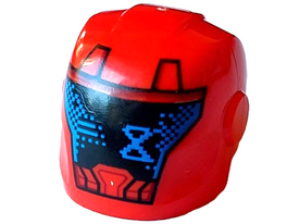 LEGO® los onderdeel Hoofddeksels in kleur Rood 28631pb23