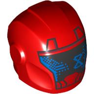 LEGO® los onderdeel Hoofddeksels in kleur Rood 28631pb23