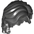 LEGO® los onderdeel Haar in kleur Zwart 35494