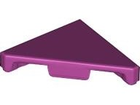 LEGO® los onderdeel Tegel Aangepast in kleur Magenta 35787