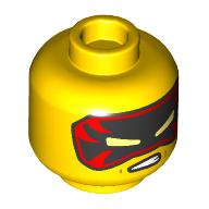 LEGO® los onderdeel Hoofd in kleur Geel 28621pb0046