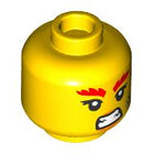 LEGO® los onderdeel Hoofd in kleur Geel 3626pb3380