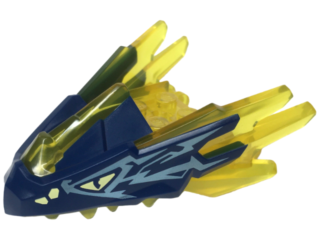LEGO® Dier Onderdelen met Motief Doorzichtig Geel 100588pb03