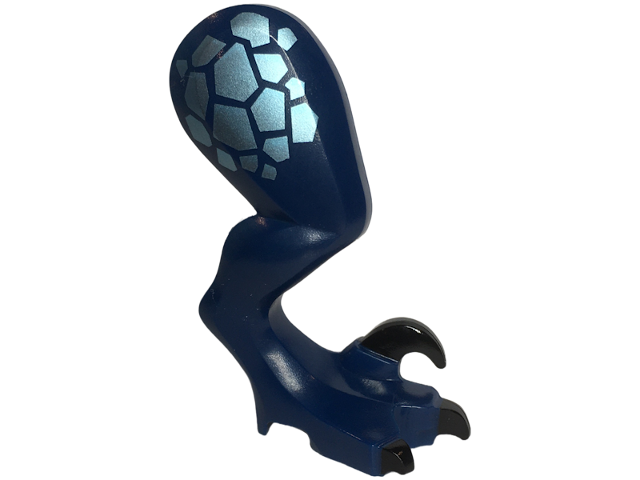 LEGO® Dier Onderdelen met Motief Donkerblauw 49642c01pb04