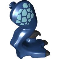 Plaatje in Gallery viewer laden, LEGO® Dier Onderdelen met Motief Donkerblauw 49642c01pb04