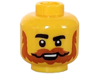 LEGO® los onderdeel Hoofd in kleur Geel 3626pb3393
