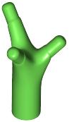 Plaatje in Gallery viewer laden, LEGO® los onderdeel Plant &amp; Struik in kleur Fel Groen 68211