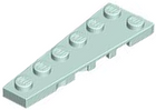LEGO® los onderdeel Wig Plaat in kleur Licht Aqua 78443
