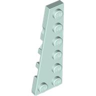 Plaatje in Gallery viewer laden, LEGO® los onderdeel Wig Plaat in kleur Licht Aqua 78443