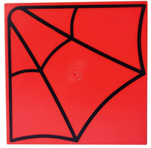 Plaatje in Gallery viewer laden, LEGO® los onderdeel Tegel met Motief Rood 10202pb050