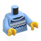 LEGO® Lijf met Motief Helder Lichtblauw 973pb5102c01