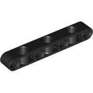 Plaatje in Gallery viewer laden, LEGO® los onderdeel Technische Hefbalk in kleur Zwart 2391