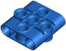 Plaatje in Gallery viewer laden, LEGO® los onderdeel Technische Verbinding Blauw 39793