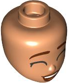 Plaatje in Gallery viewer laden, LEGO® los onderdeel Hoofd in kleur Noga 103372