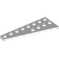 LEGO® los onderdeel Wig Plaat in kleur Wit 3544