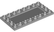Plaatje in Gallery viewer laden, LEGO® Tegel Aangepast Licht Blauwachtig Grijs 83496