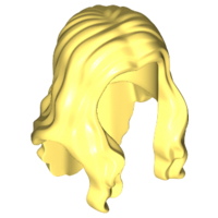 LEGO® los onderdeel Haar in kleur Helder Lichtgeel 95225
