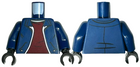 LEGO® los onderdeel Lijf met Motief Donkerblauw 973pb4989c02