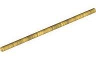 LEGO® los onderdeel Slang Stijf in kleur Parel Goud 75c10