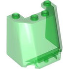 LEGO® los onderdeel Voorruit Doorzichtig Groen 84954