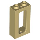 LEGO® los onderdeel Raamkozijn in kleur Geelbruin 4035