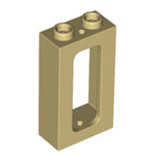 LEGO® los onderdeel Raamkozijn in kleur Geelbruin 4035