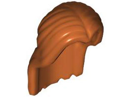 LEGO® los onderdeel Haar in kleur Donker Oranje 36806