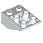 LEGO® los onderdeel Dakpan Omgekeerd in kleur Wit 2752