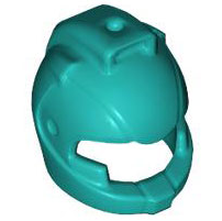 LEGO® los onderdeel Hoofddeksels Donker Turkoois 22380