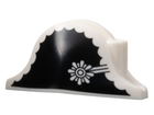 LEGO® los onderdeel Hoofddeksels in kleur Wit 2528pb15
