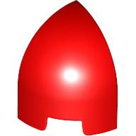 Plaatje in Gallery viewer laden, LEGO® los onderdeel Dakpan Gebogen in kleur Rood 1871