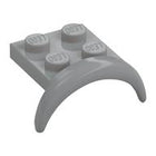 LEGO® los onderdeel Spatbord Licht Blauwachtig Grijs 49097