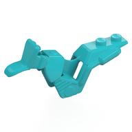 Plaatje in Gallery viewer laden, LEGO® los onderdeel Fiets &amp; Motor Medium Azuurblauw 75522