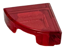 Plaatje in Gallery viewer laden, LEGO® los onderdeel Tegel Rond Doorzichtig Rood 25269