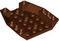 LEGO® los onderdeel Wig in kleur Roodachtig Bruin 29115